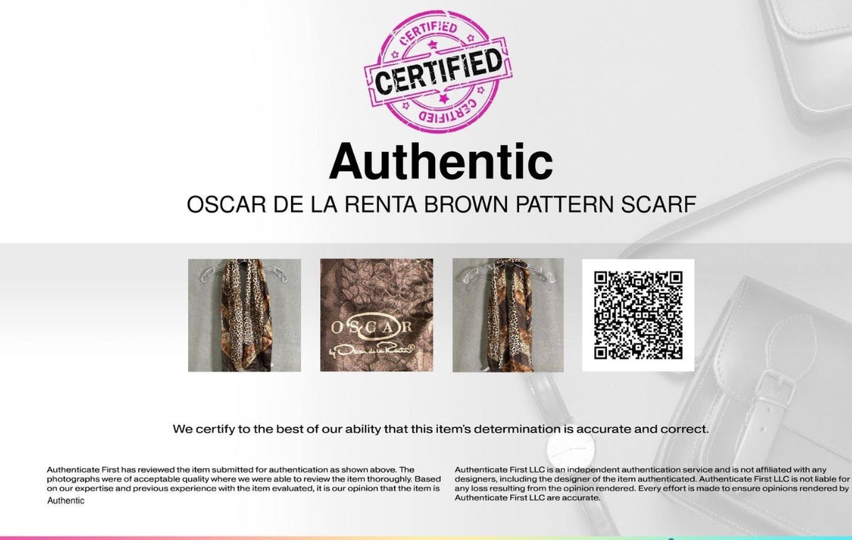Oscar De La Renta Scarf