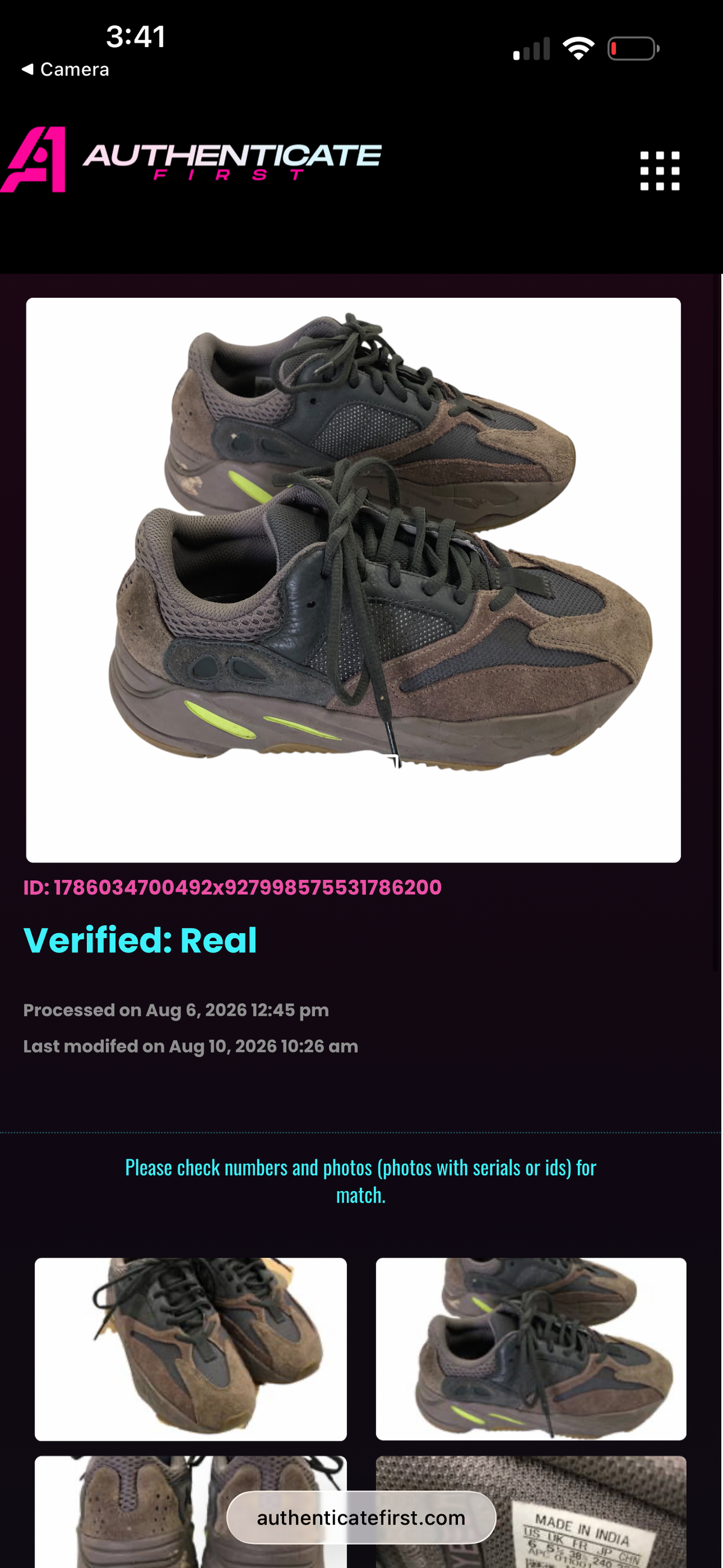 Yeezy men size 6