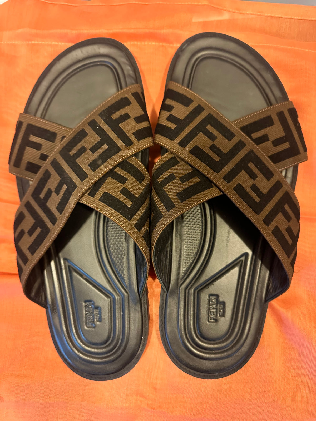 Men Fendi slides
