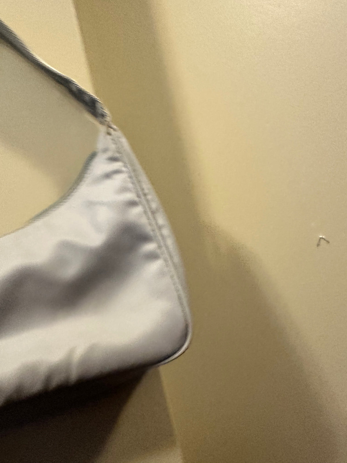 Gray Prada Re-Edition 2000 Shoulder Bag