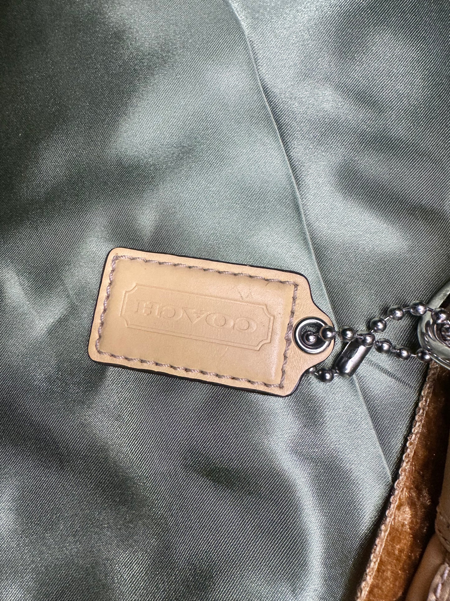 Vintage Y2K Yellow Coach bag