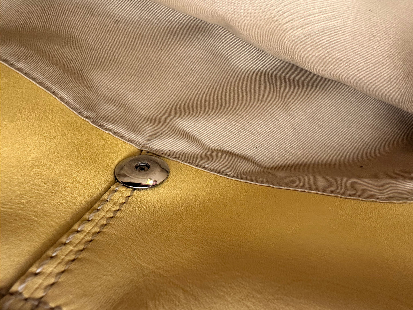 Vintage Y2K Yellow Coach bag